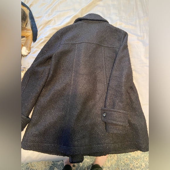 Free People Black Small Trench Coat - Picture 4 of 4